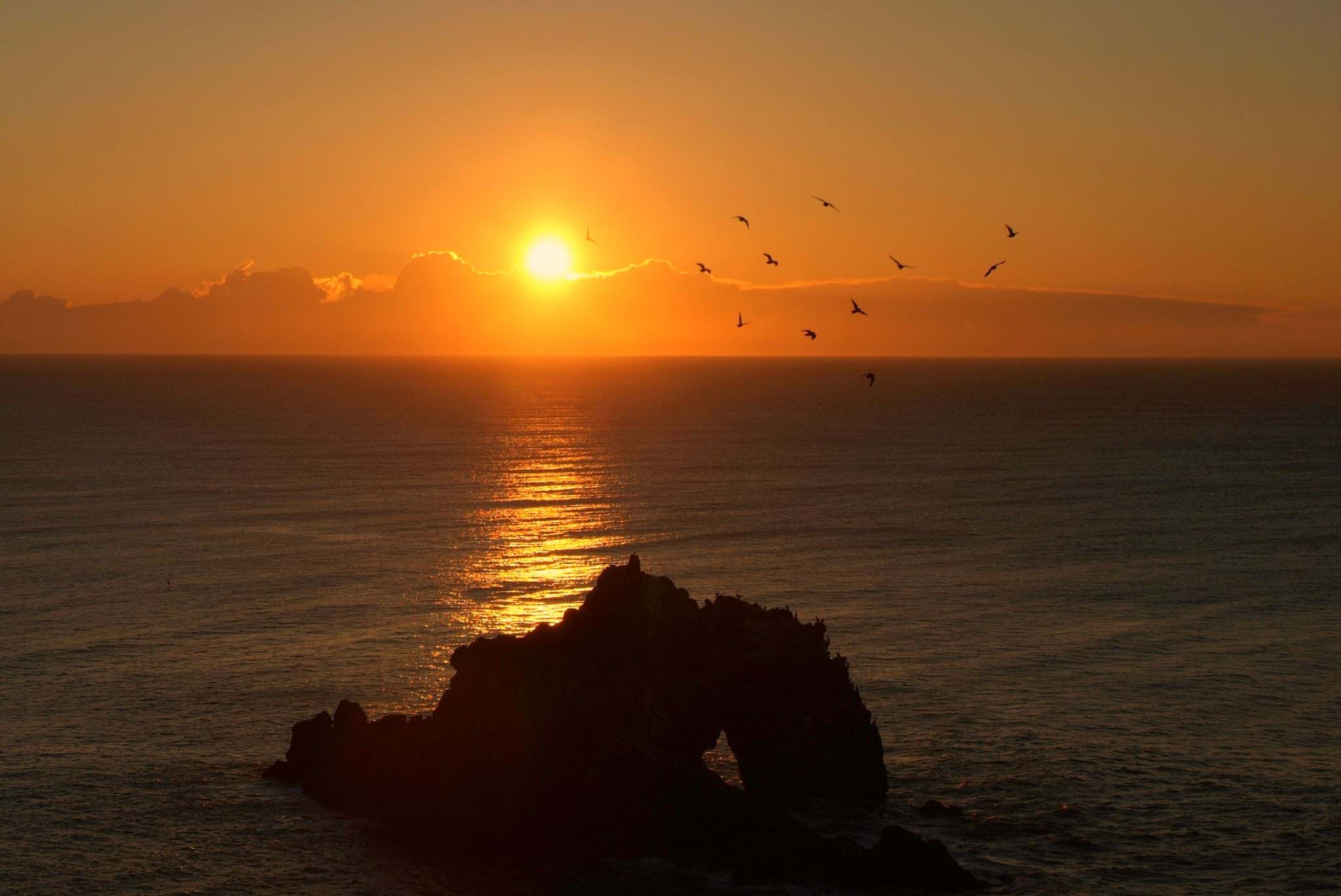渥美半島伊良湖岬の日の出 - 日の出日の入時刻・方角マップ